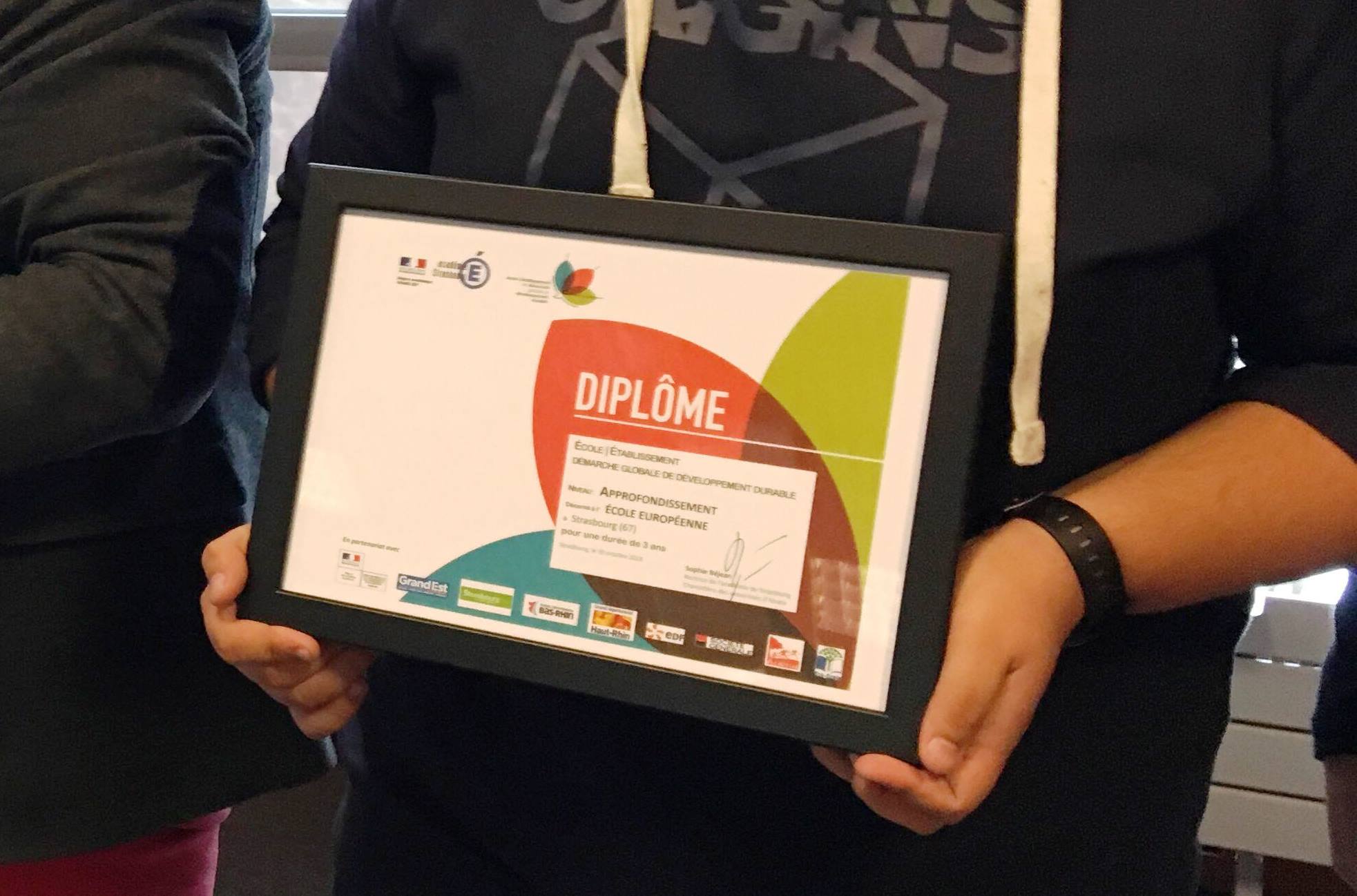 Remise du Label E3D