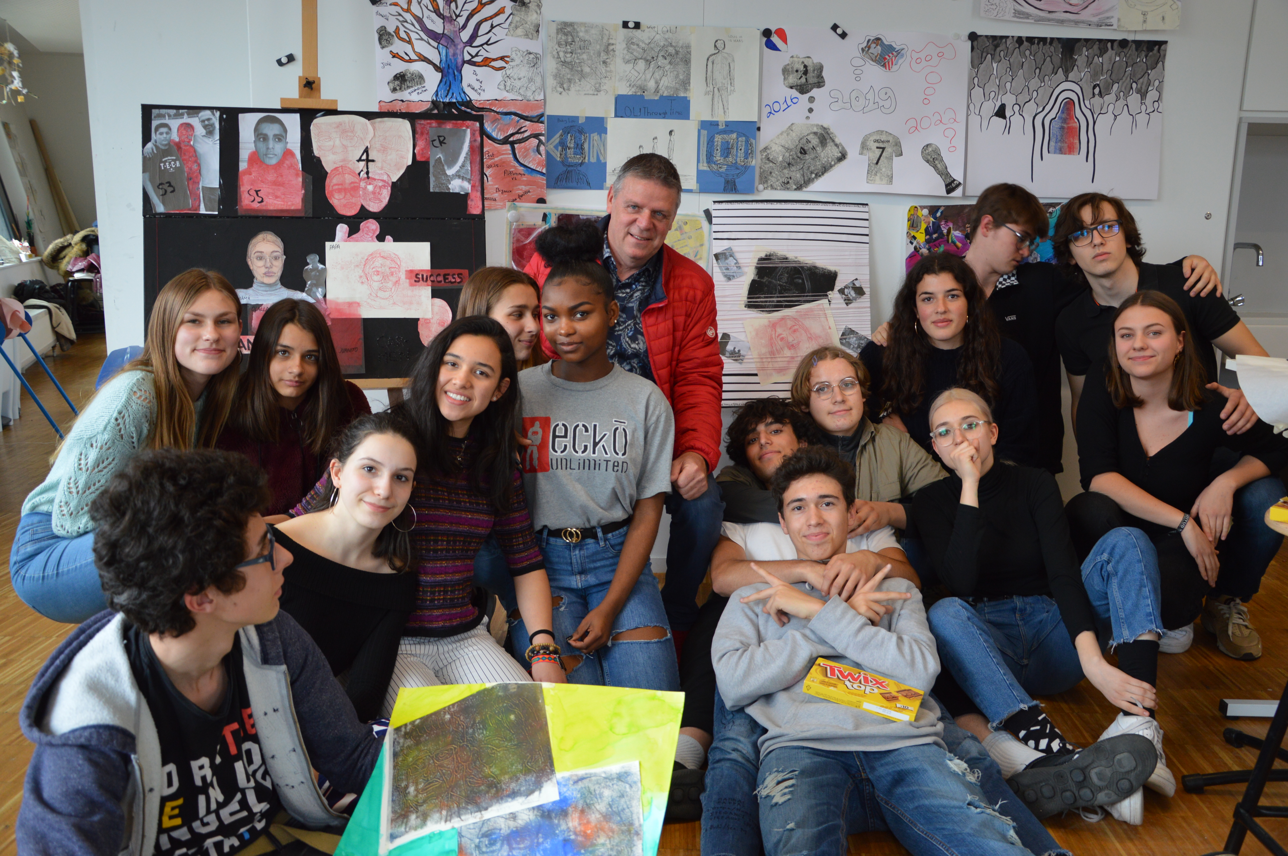 Workshop avec des filles du foyer d’Apprentis d’Auteuil