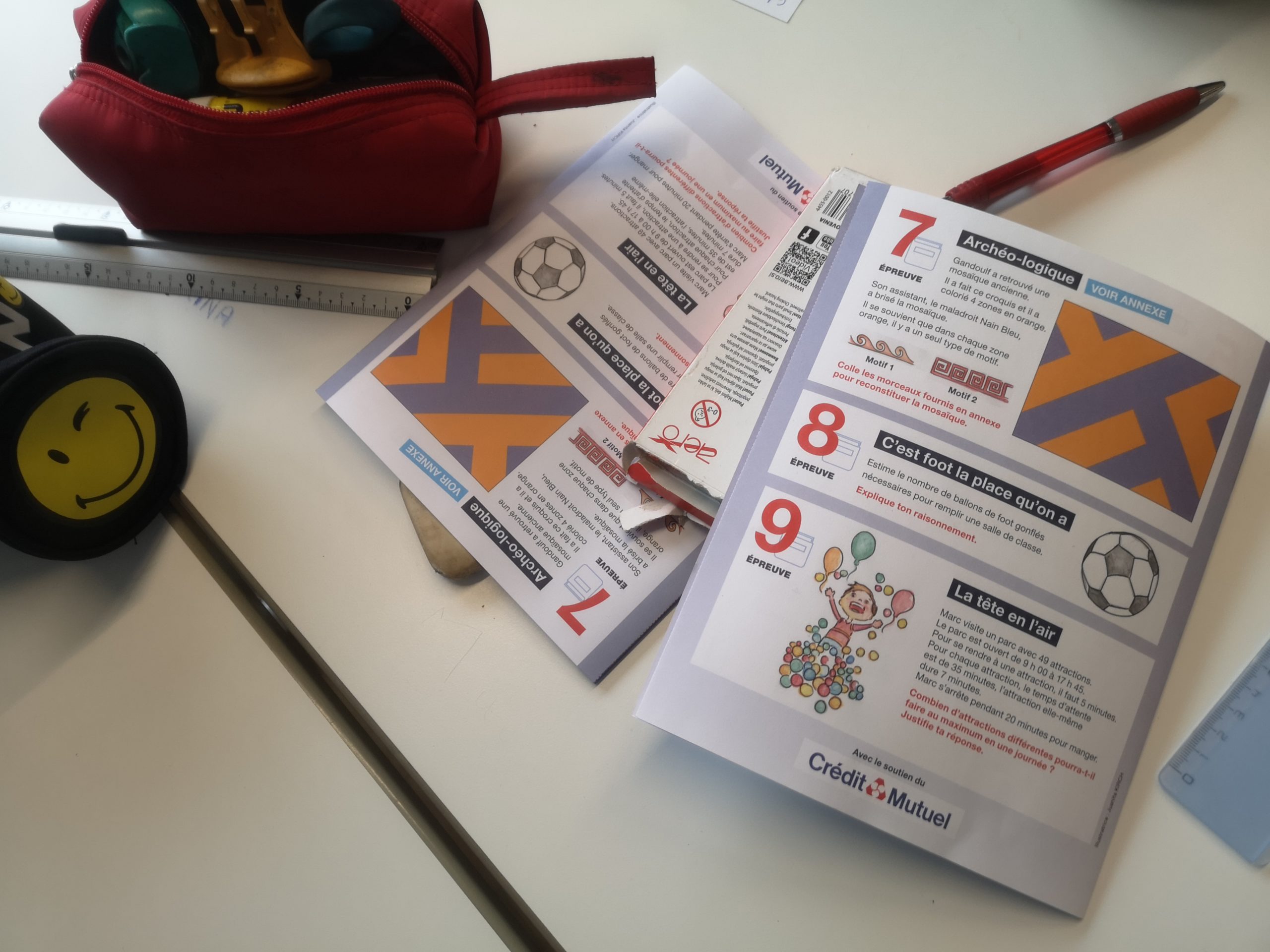 Mathématiques sans Frontières Junior – Édition 2020