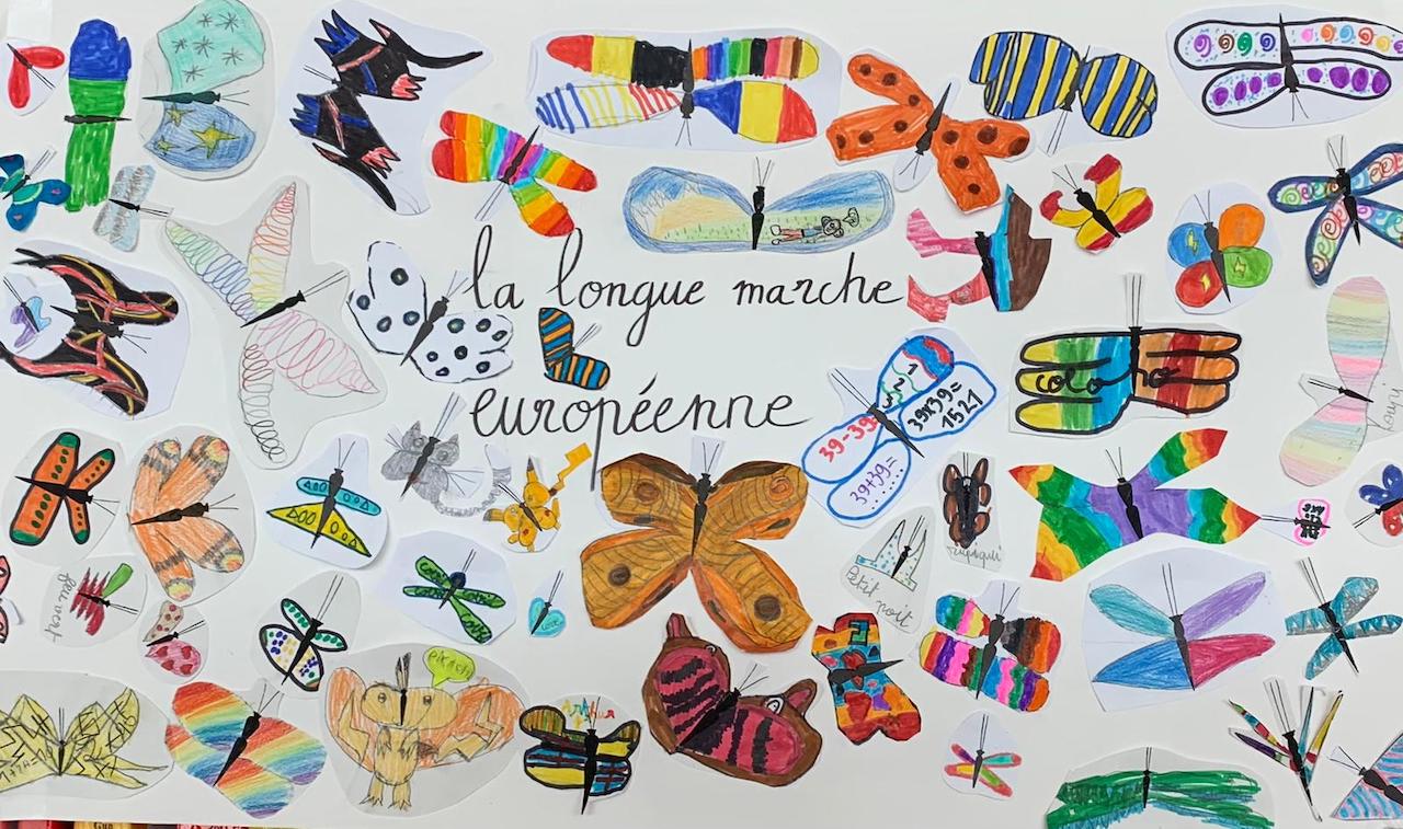 Création du livre : une longue marche européenne