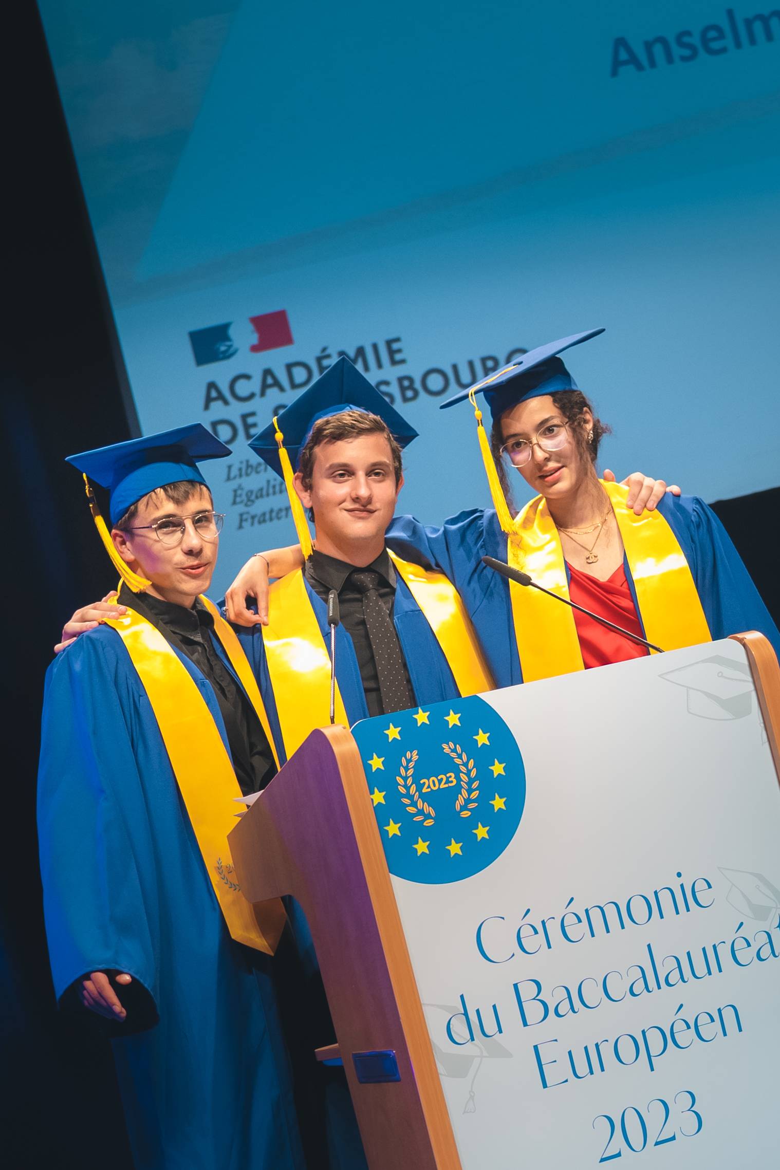 Cérémonie de remise des diplômes du baccalauréat de l’École européenne de Strasbourg, édition 2023