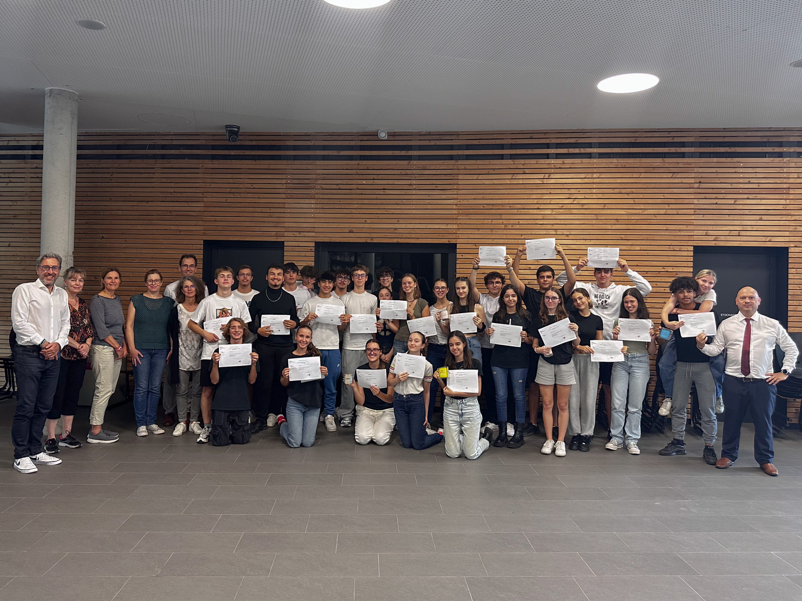 Cérémonie de remise des diplômes de la KMK
