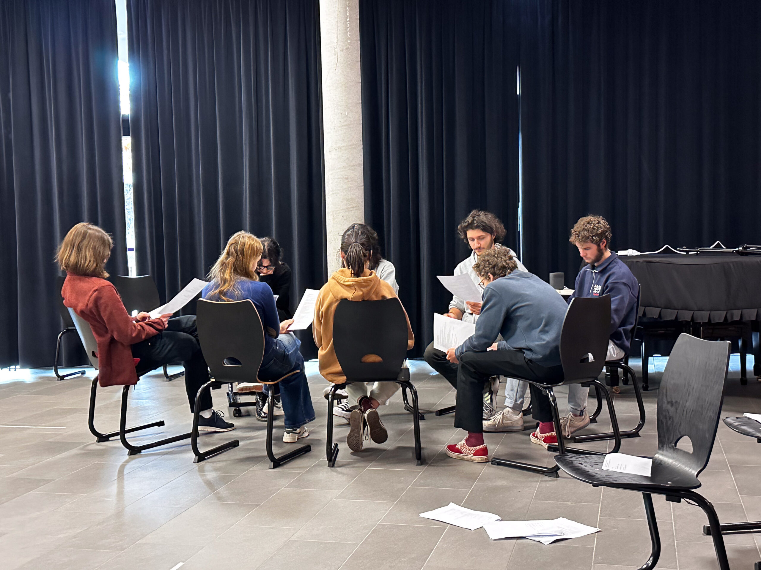 Atelier théâtre avec la metteuse en scène Sabine Lemler