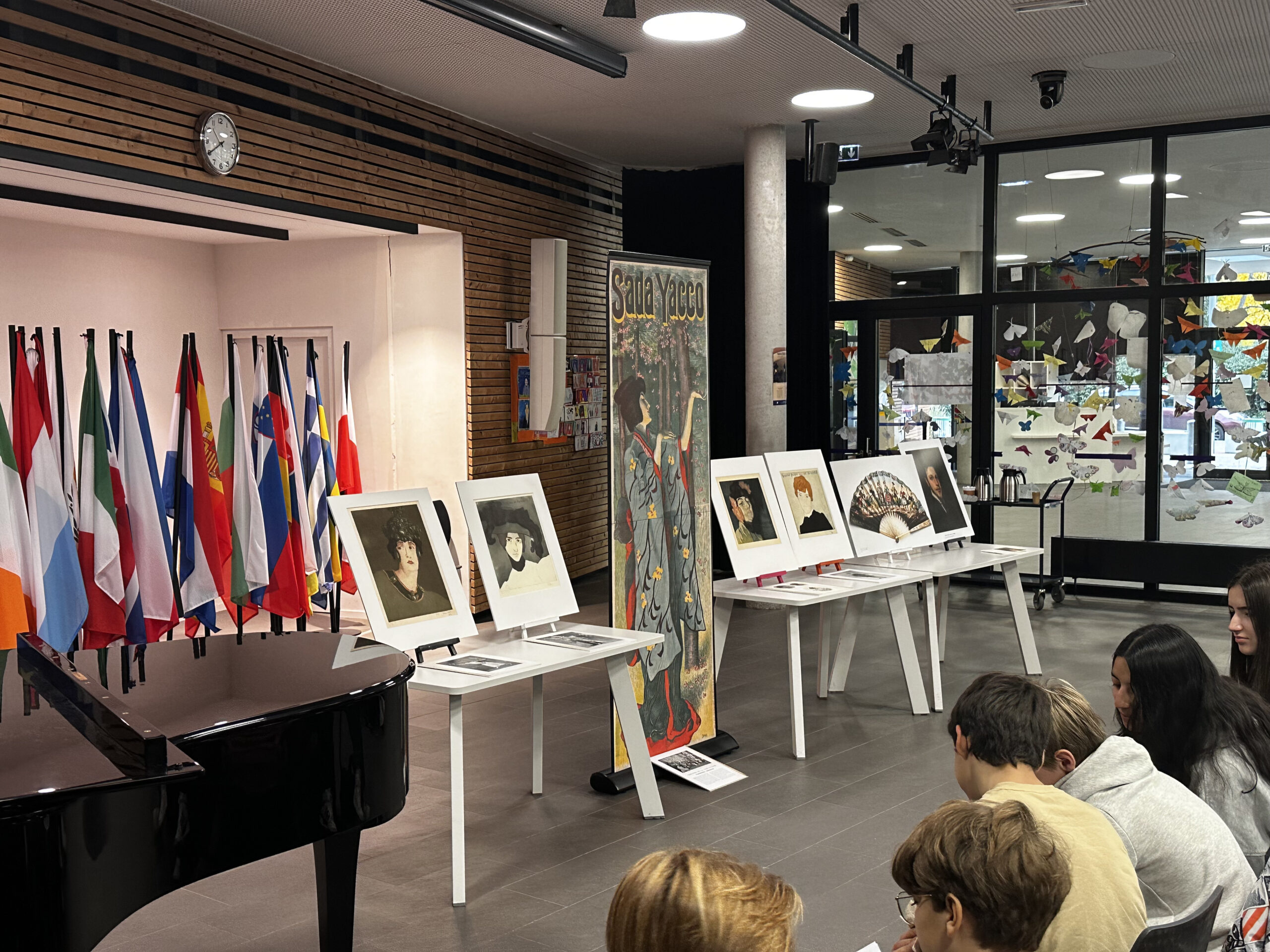 Poèmes en musique et présentation des tableaux d’Alfredo Müller