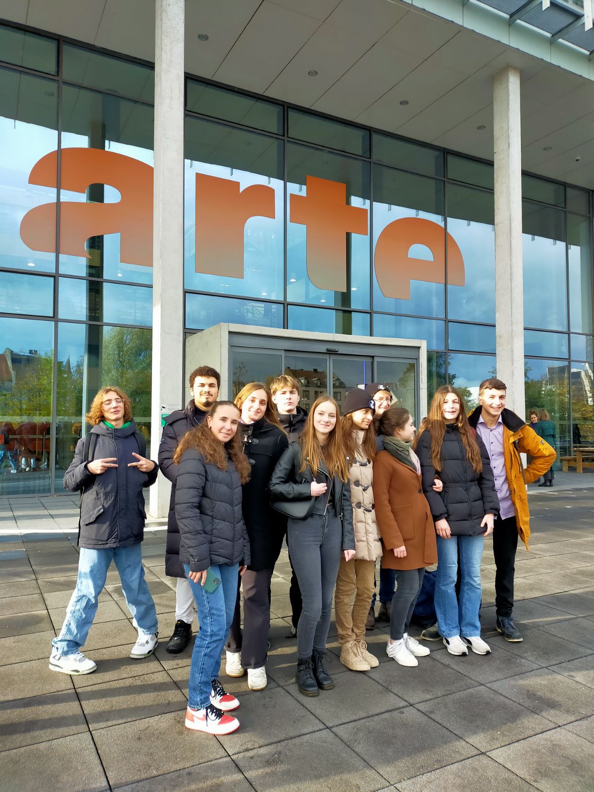 Visite au siège de ARTE