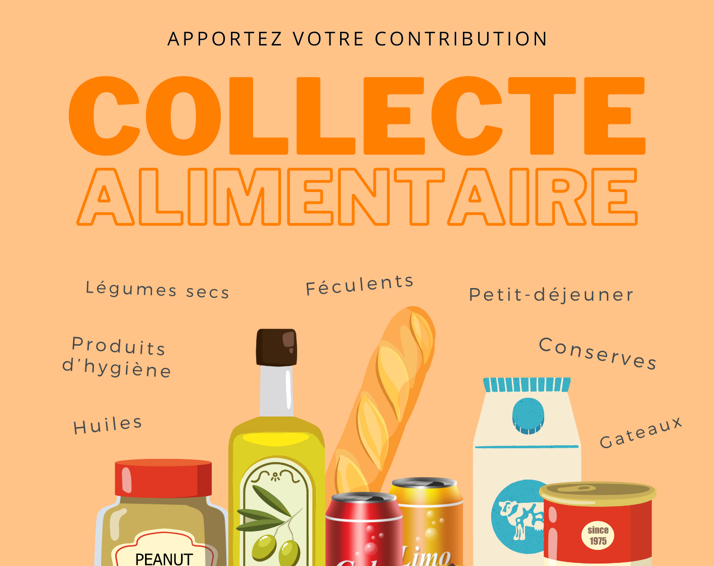 Collecte alimentaire du 4 au 15 novembre