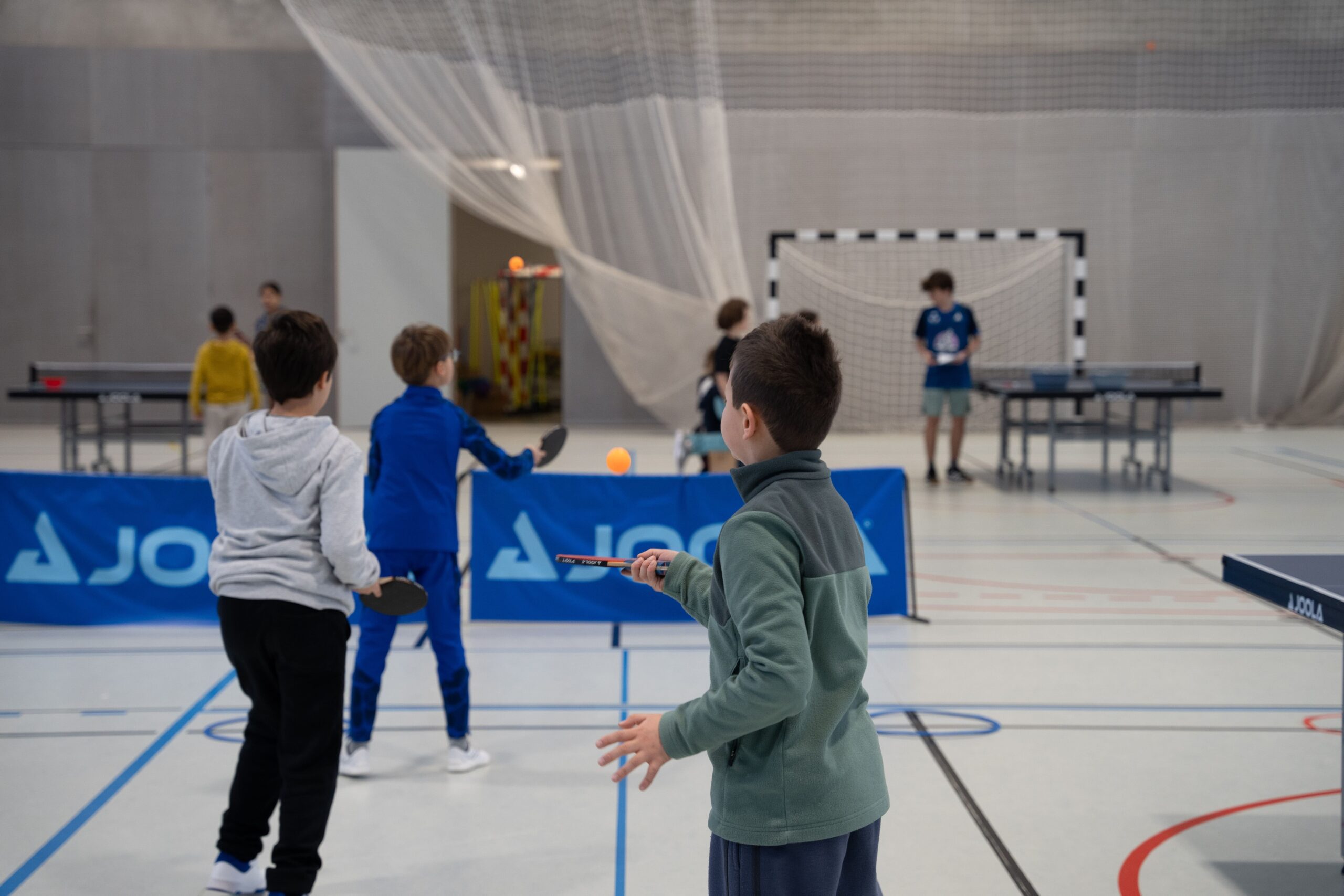 Les P3 et la folie du Tennis de Table