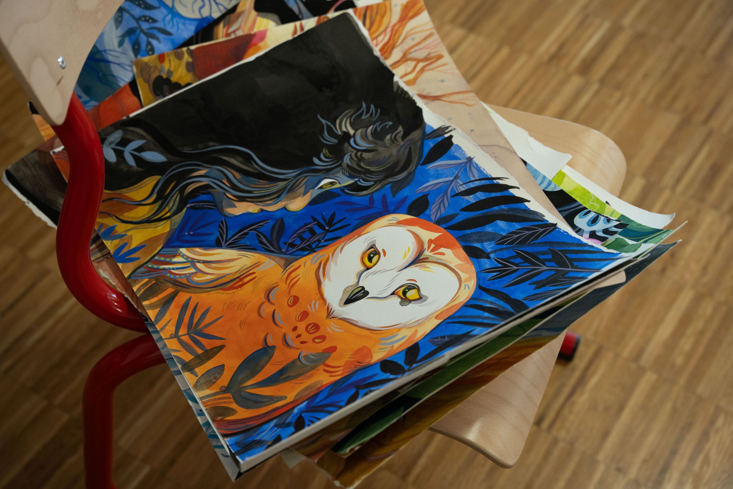 Un atelier avec la talentueuse illustratrice Anna Griot