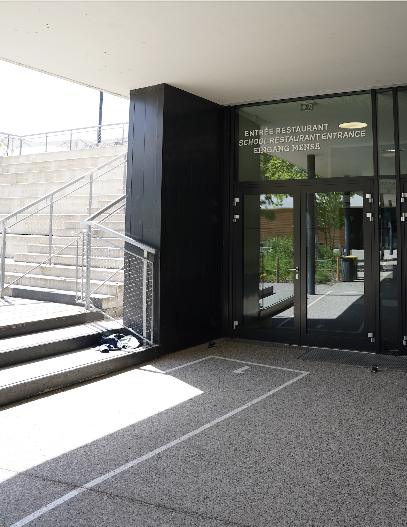 Entrée Restauration scolaire