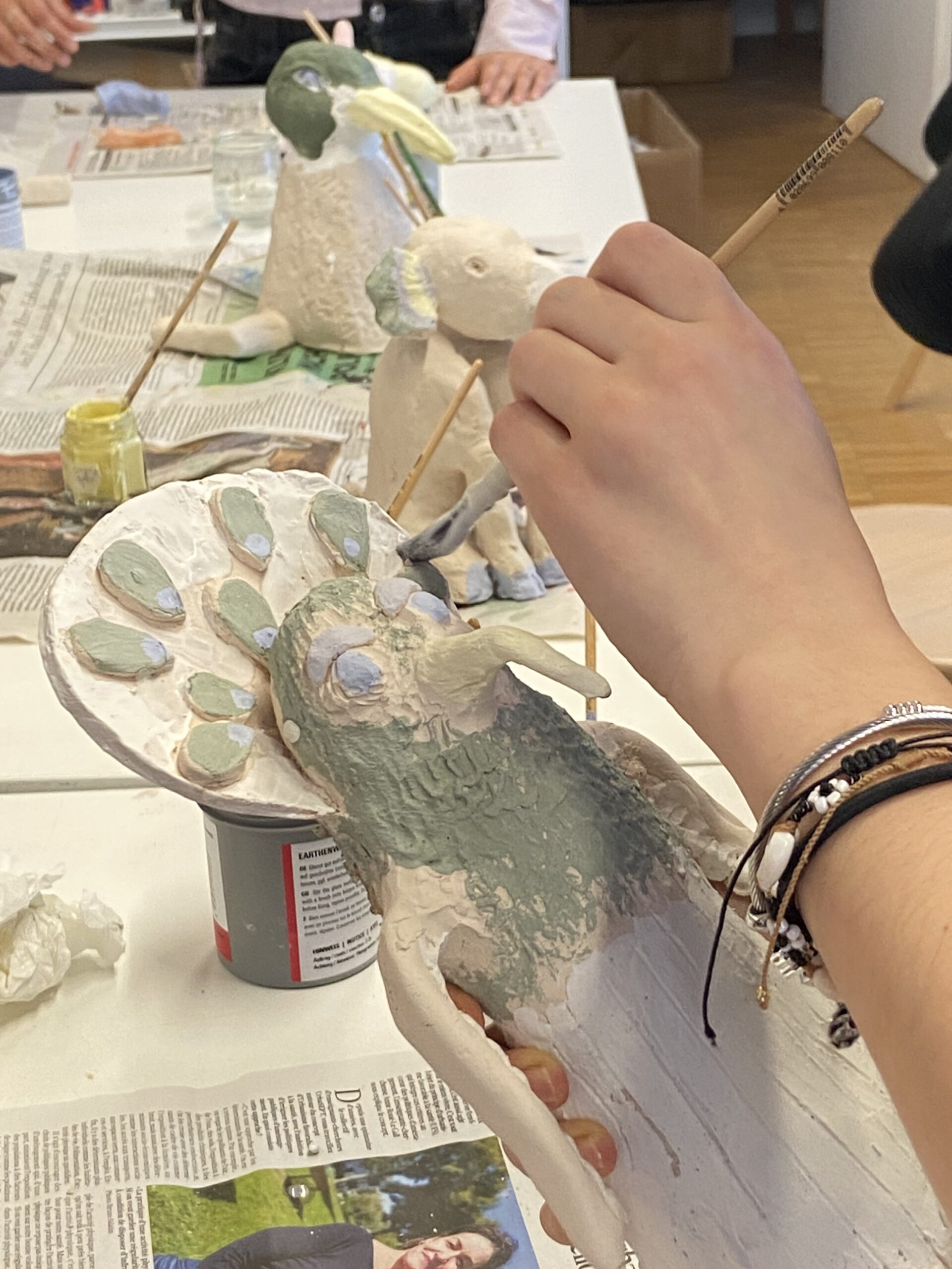 Atelier céramique avec l’artiste Barbara Leboeuf