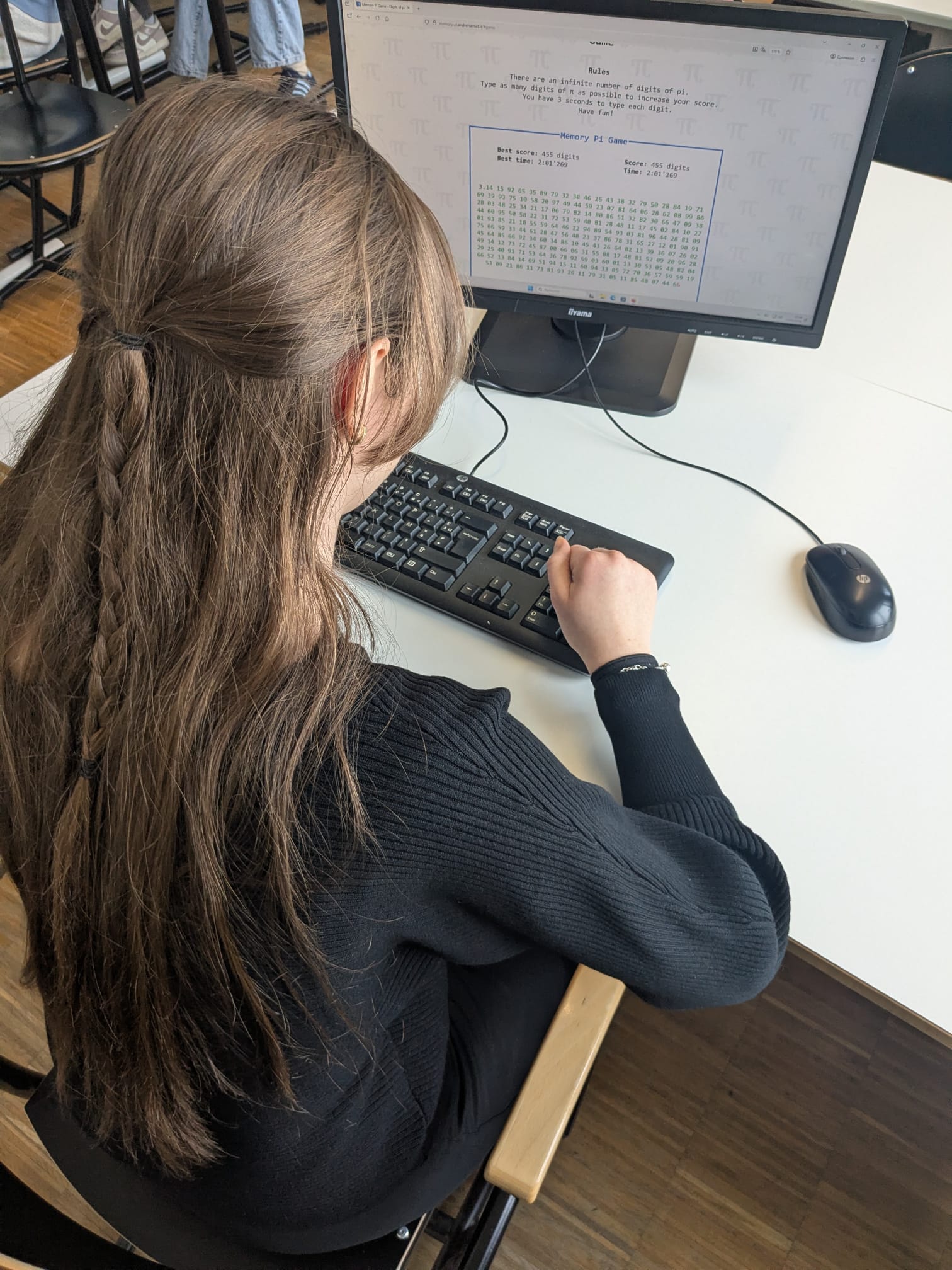 Le concours des décimales de π – Édition 2026